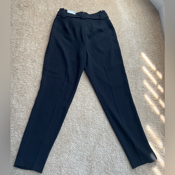 Express ankle high-rise paperbag dress pant, size 2R, new, tags attached - Picture 4 of 7